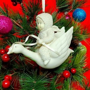 Dept 56 Snowbaby with Goose